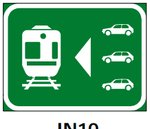 Park & ride sign