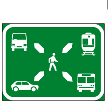 Modal transfer sign