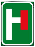 Cul-de-sac sign — variant IN5