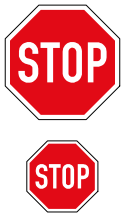 Stop sign