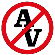 Abnormal vehicle prohibited sign