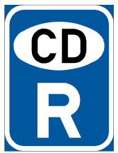 Authorized vehicle reservation sign
