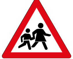 Children sign