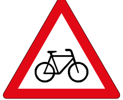 Cyclists sign