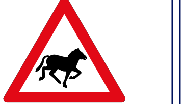 Farm animals sign — variant W311