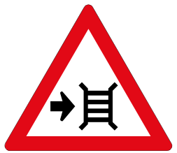 Motor gate sign