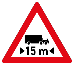 Length restricted sign