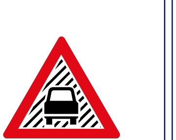 Reduced visibility sign
