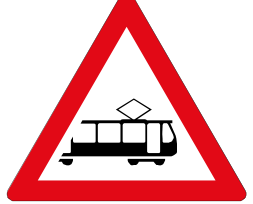 Tram sign