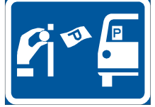 Pay & display sign