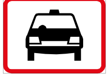 Taxi sign