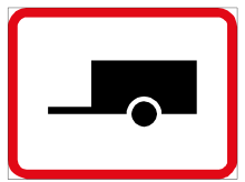 Towed vehicle sign